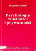 Psychologia własności i prywatności