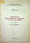 Drewniane budownictwo sakralne na Dolnym Śląsku
