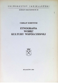 Etnografia wobec kultury współczesnej