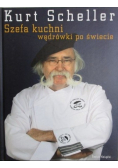 Szefa kuchni wędrówki po świecie