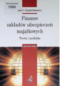 Finanse zakładów ubezpieczeń majątkowych