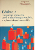 Edukacja i wsparcie społeczne osób z niepełnosprawnością w wybranych krajach europejskich