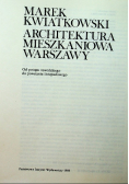 Architektura mieszkaniowa Warszawy