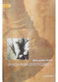 Sobeski Wybór pism estetycznych
