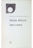 Proza świata eseje o mowie