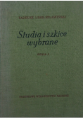 Studia i szkice wybrane