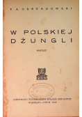 W polskiej dżungli 1935 r.