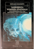 Największa pomyłka Einsteina