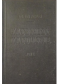 Katechezy katolickie dla szkół ludowych, Tom I, 1931 r.