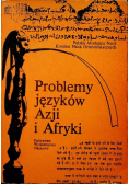 Problemy języków Azji  i Afryki