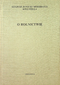 O rolnictwie