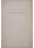 Nie strzeżone progi