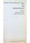 Sto lat samotności
