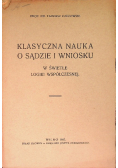 Klasyczna nauka o sadzie i wniosku 1927 r.