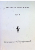 Archiwum Wybickiego, Tom III
