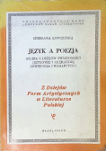 Język a poezja