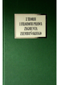 Z teorii filozofii prawa Zygmunta Ziembińskiego