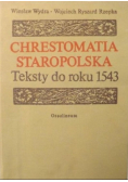 Chrestomatia Staropolska teksty do roku 1543