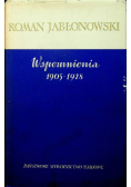 Jabłonowski Wspomnienia 1905 - 1928