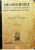Skorowidz władz i miejscowości Rzeczypospolitej Polskiej ok 1925 r.