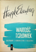 Wartość i człowiek Rozprawy z humanistyki i filozofii
