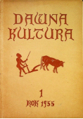 Dawna Kultura Zeszyt 1