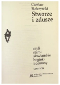 Stworze i Zdusze czyli Starosłowiańskie boginki i demony