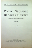 Polski słownik biograficzny Tom III Reprint z 1937 r.