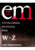 Encyklopedia muzyczna  W-Ż