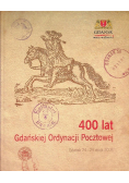 400 lat Gdańskiej Ordynacji Pocztowej
