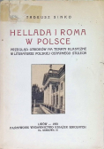Hellada i Roma w Polsce 1933 r.