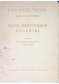 Zarys Wersyfikacji Polskiej 1936 r.