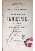 Pamiętniki 1900 r.