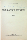 Aleksander Puszkin 1926 r.