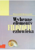 Wybrane elementy filozofii człowieka