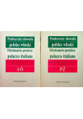 Podręczny słownik polsko włoski Tom I i II