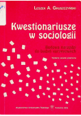 Kwestionariusze w socjologii