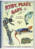 Ryby, płazy, gady. Atlas, 1914 r.