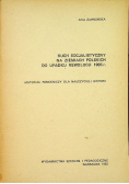 Ruch socjalistyczny na ziemiach polskich po upadku rewolucji 1905