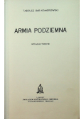 Armia podziemna