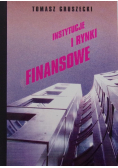 Instytucje i rynki finansowe