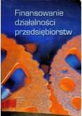 Finansowanie działalności przedsiębiorstw