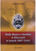 Rody Mauve i Dietlów w Kluczach w latach 1887-1945