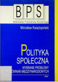 Polityka społeczna wybrane problemy porównań międzynarodowych