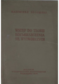 Wstęp do teorii rozmieszczania sił wytwórczych
