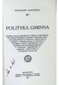 Polityka gminna 1907 r