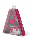 Anywhere Light - lampka do książki - różowa