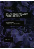 Behawioralne finanse przedsiębiorstw