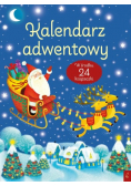 Kalendarz adwentowy niebieski