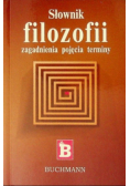 Słownik filozofii zagadnienia pojęcia terminy